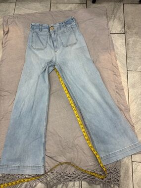 Maeve Light Blue Wide-Leg Jeans (with Iil stretch) NWOT